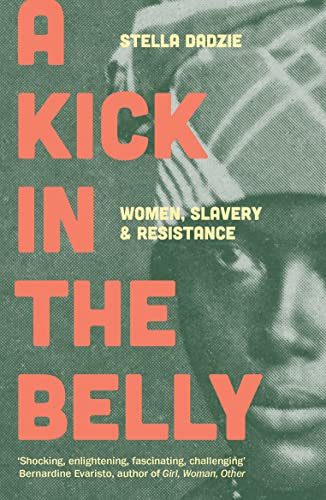 Book cover featuring a portrait of a Black woman and large coral-colored text.