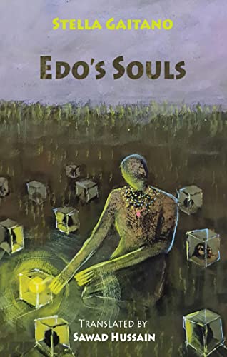 Book cover: "Edo's Souls" with a figure surrounded by glowing cubes.