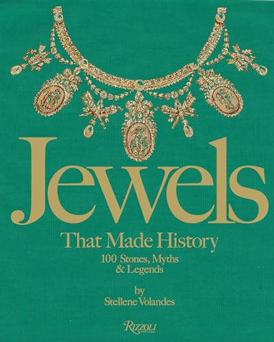 Book cover featuring ornate gold jewelry on a teal background.