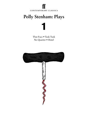 Book cover with white background, black text, and a corkscrew illustration.