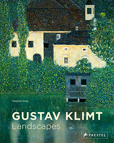 Book cover featuring a Gustav Klimt painting of a house surrounded by lush greenery.