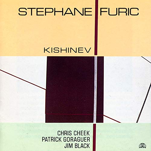 CD cover for Stephane Furic’s “Kishinev” with abstract geometric design.