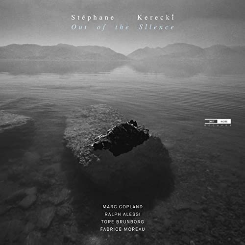 CD cover: misty landscape with rocks, text listing artists and track names.
