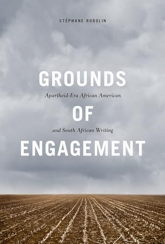 Book cover: “Grounds of Engagement” with a cloudy sky and field.