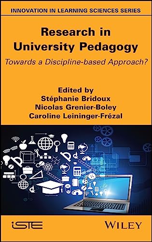Book cover: "Research in University Pedagogy" with academic imagery.
