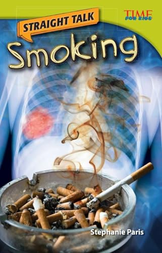 Book cover: "Straight Talk: Smoking" with cigarette and smoke imagery.