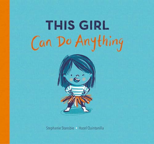 Book cover with illustration of a smiling girl with dark hair.
