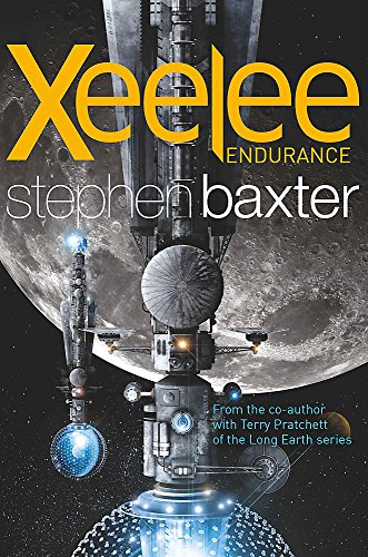 Book cover for “Xeelee: Endurance” depicting a spaceship near a planet.