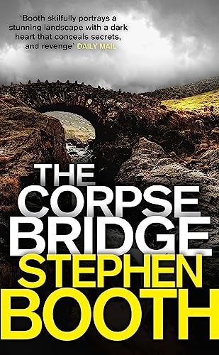 Book cover featuring a stone bridge over a rocky stream under a cloudy sky.
