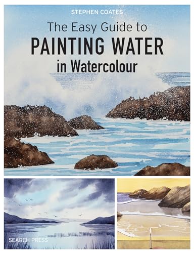 Book cover showing watercolor paintings of rocky coastlines and water with title and author.