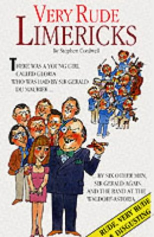 Book cover with cartoon illustration of people and bold red title text.