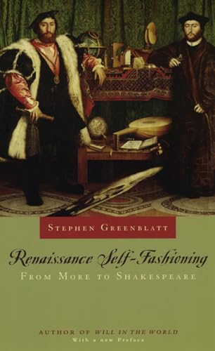 Book cover featuring Renaissance portraits and title “Renaissance Self-Fashioning.”