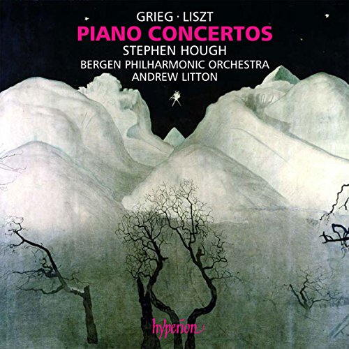 CD cover with mountains, trees, and text listing composers and performers.
