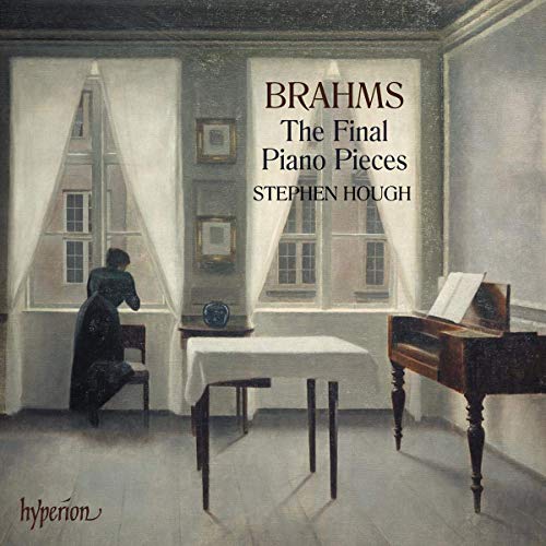 CD cover: painting of a room with a piano, window, and figure.