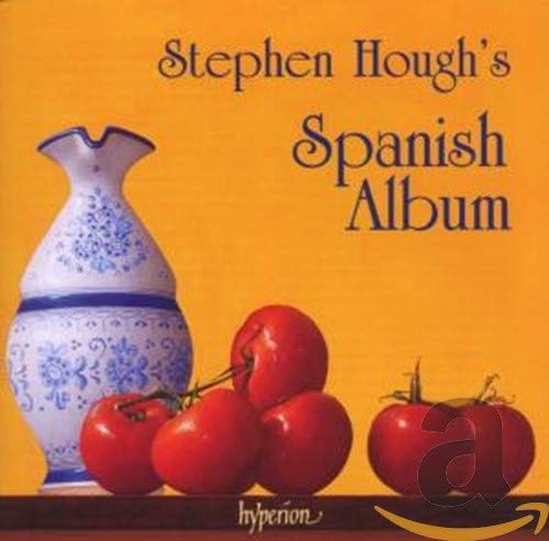 CD cover with a blue-patterned vase and red tomatoes on an orange background.