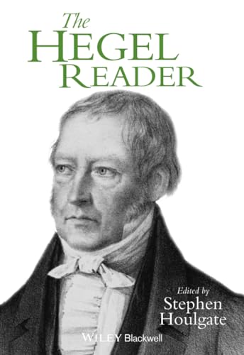 Book cover: "The Hegel Reader" featuring a portrait of Georg Wilhelm Friedrich Hegel.
