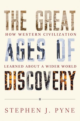 Book cover with historical imagery and title “The Great Ages of Discovery.”