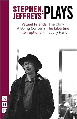 Book cover: “Stephen Jeffreys: Plays” featuring a man in a hat.