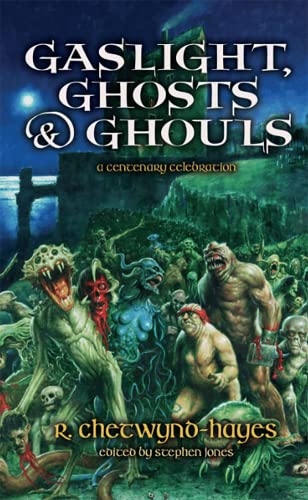 Book cover: "Gaslight, Ghosts & Ghouls" featuring monster illustrations.