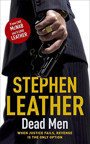Book cover featuring a man in a pinstripe suit holding a smoking handgun.