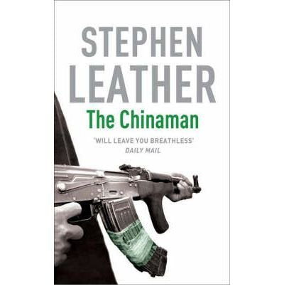Book cover showing a person holding an assault rifle with green tape on magazine.
