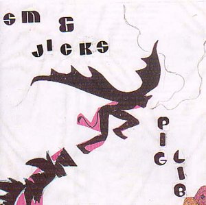 Album cover for Stephen Malkmus’s “Pig Lib” featuring abstract pig illustration.