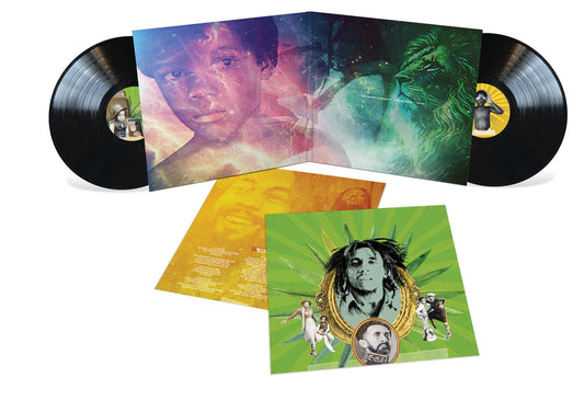 Stephen Marley’s “Old Soul” double vinyl record and gatefold cover art.
