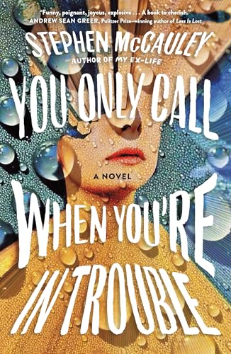 Book cover featuring a woman's face and torso covered in water droplets.