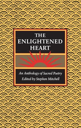 Book cover: "The Enlightened Heart," an anthology of sacred poetry.
