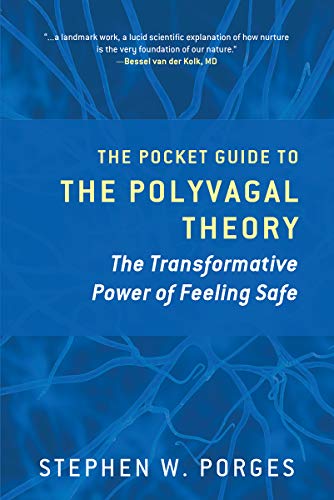 Book cover: "The Pocket Guide to the Polyvagal Theory" by Stephen W. Porges.