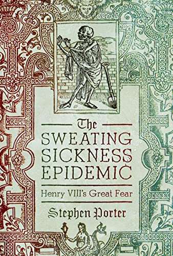 Book cover depicting a skeletal figure and ornate floral border.