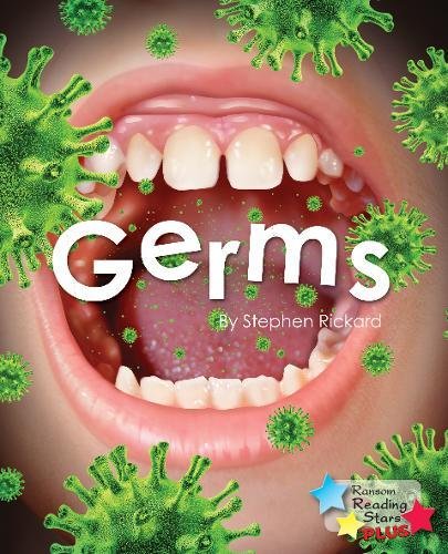 Book cover: open mouth with teeth, surrounded by green germ illustrations.