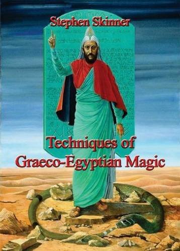 Book cover depicting a man in ancient Egyptian attire with a snake.