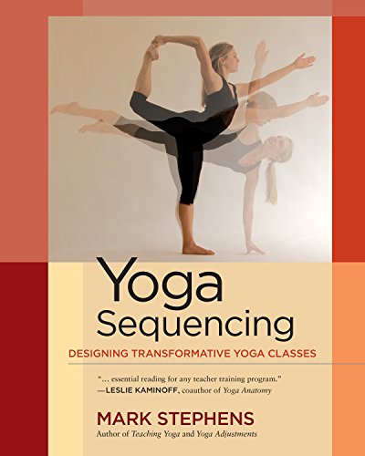 Book cover showing a woman in a yoga pose with motion blur effects.