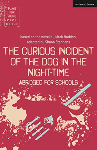 Red book cover with white text and abstract blue and yellow shapes.