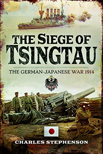 Book cover depicting WWI naval battle and soldiers at a siege.