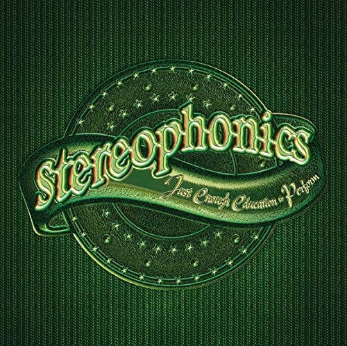 Green vinyl album cover featuring the Stereophonics logo and album title on a badge.