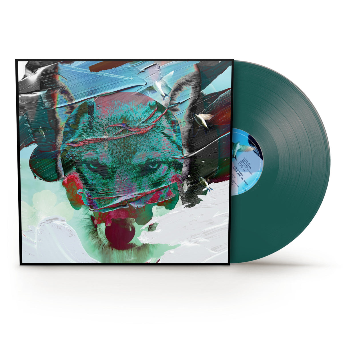 Stereophonics album "Scream Above The Sound" petrol-colored vinyl record.