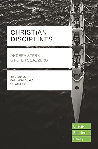Book cover: "Christian Disciplines" with a rowing team image.