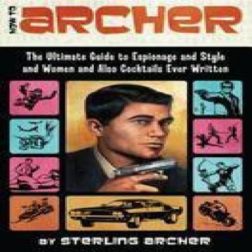 Book cover for "Archer," featuring a man with a gun and car.