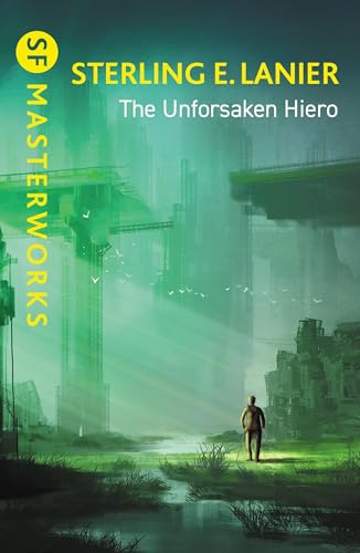 Book cover: futuristic cityscape with a lone figure in the foreground.