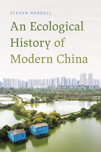 Book cover: “An Ecological History of Modern China” with cityscape view.