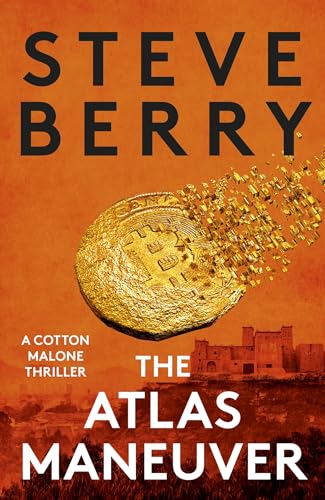Book cover: orange background, gold coin breaking apart over a landscape.