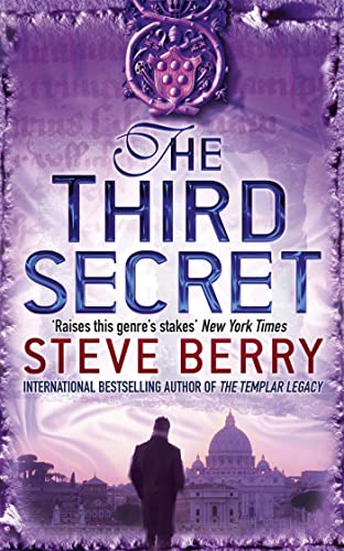 Book cover for "The Third Secret" by Steve Berry, featuring a man and dome.