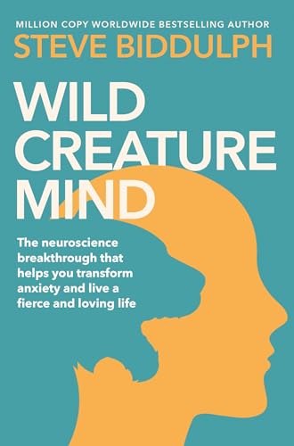 Book cover with teal background and orange silhouette of a head.