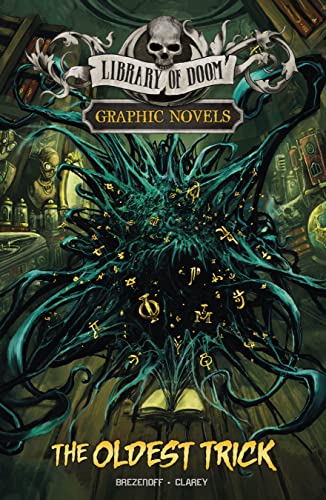 Book cover: "The Oldest Trick," featuring a monstrous, tentacled creature.