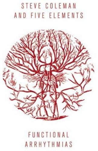 "Album cover with red brain illustration and text on white background."