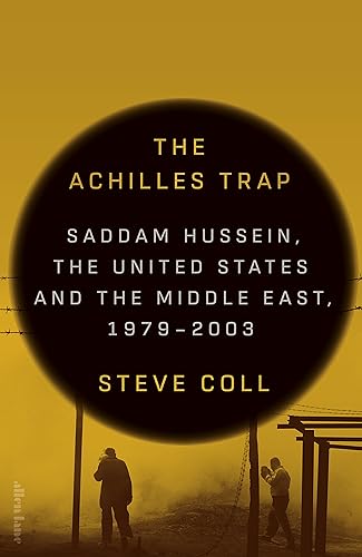 Book cover: "The Achilles Trap" about Saddam Hussein and the Middle East.