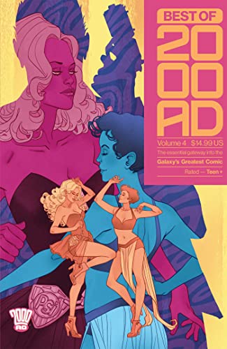 Comic book cover featuring colorful science fiction art of multiple figures.