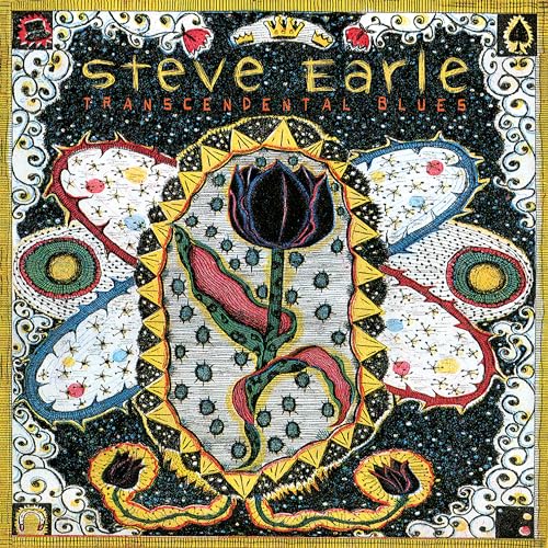 Album cover art featuring a stylized black tulip surrounded by colorful, intricate floral patterns.